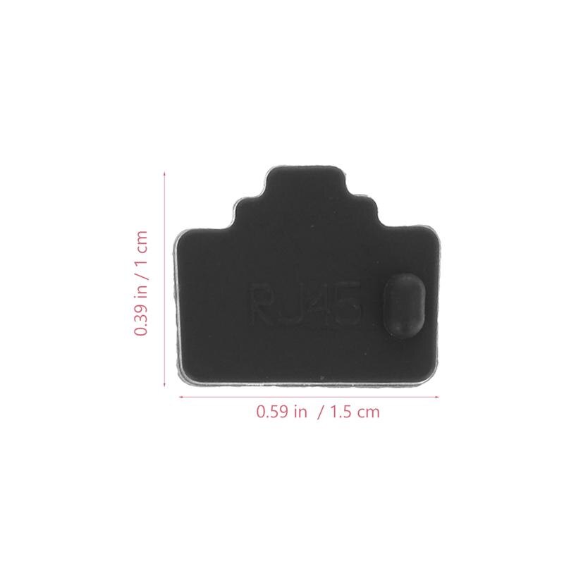 Dust Cap Router 20pcs Router Port Dust Cover RJ45 Dust Ethernet Pl... – Grandado