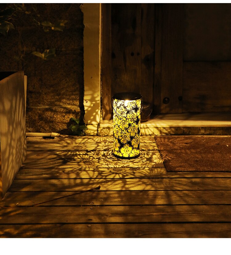 1 PCS Waterproof Solar Light Decorative Solar Lantern Outdoor Hanging Tabletop Lanterns Garden Yard Desk Decorations: 2