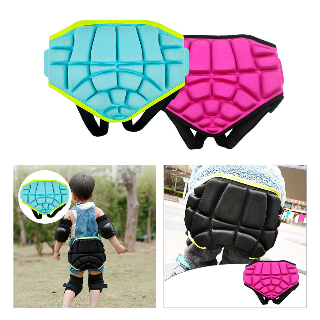 Children Sports Butt Pad Ski Snow Boarding Skate Hip Protective Padded Shorts, Kids Protective Hip Pad
