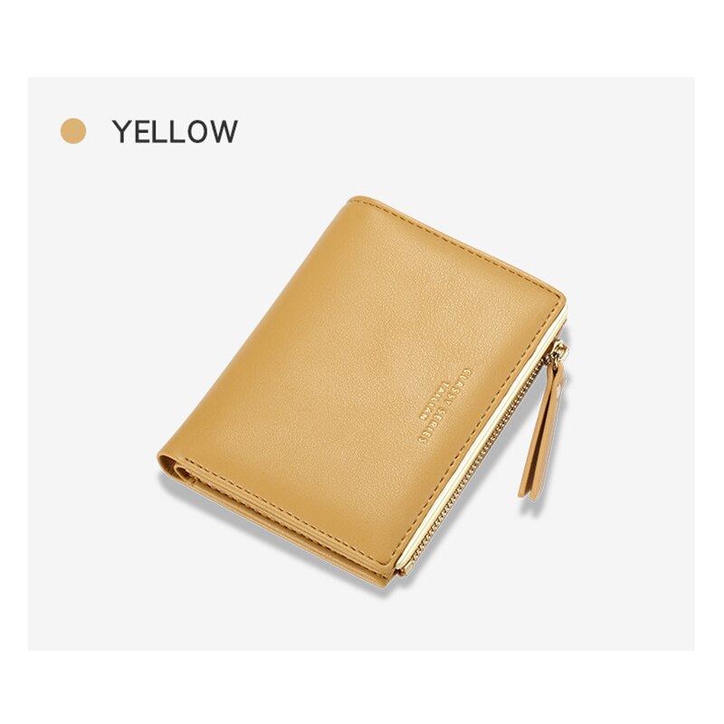 Portafoglio donna in pelle cerniera Hasp Mini stile grande capacità moda femminile borsa portamonete porta carte portamonete slot multi-card