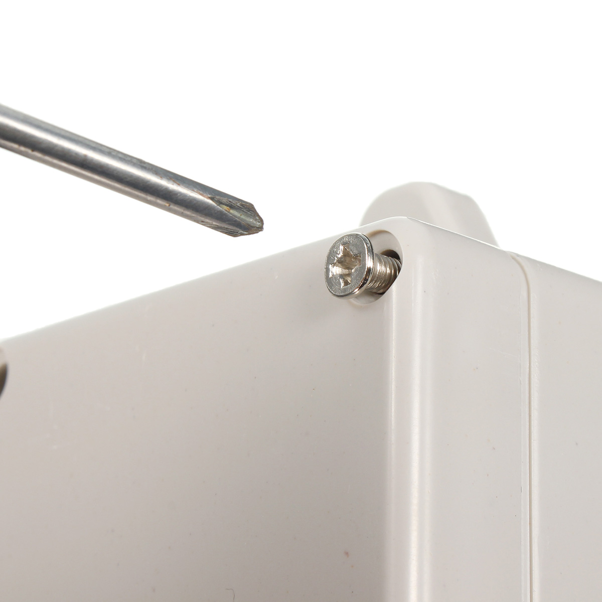 1pz 83x58x35 millimetri di Plastica Impermeabile di Copertura Progetto Caso di Strumento Elettronico scatola Contenitore Bianco