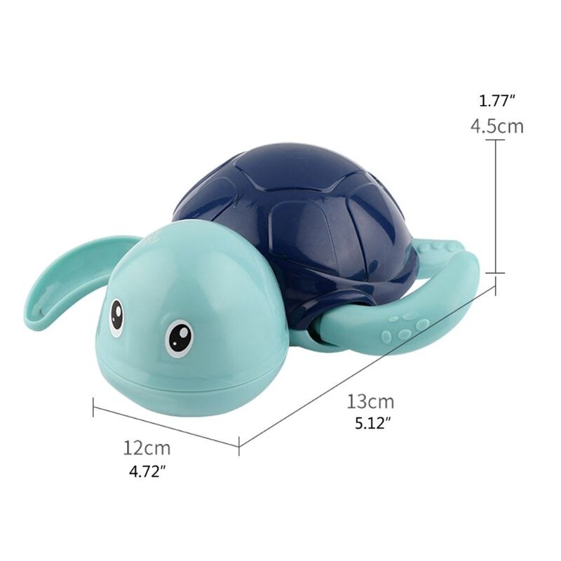 Baby flytende bad termometer spedbarn svømme skilpadde urverk barn strand badeleker