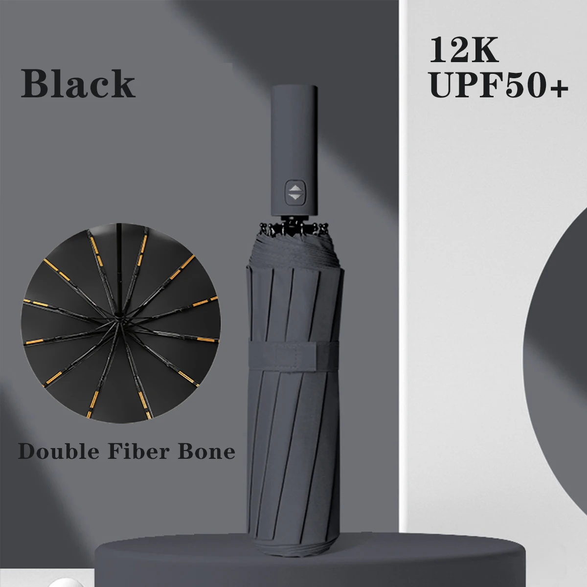 Restez protégé par tous les temps avec ce parapluie entièrement automatique 24 Sophia, plusieurs couleurs disponibles!: Bleu
