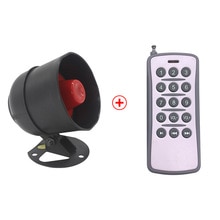 JRHN001 24V 10W Loud Sound Ambulance Police Alarm Siren Speaker With remote control