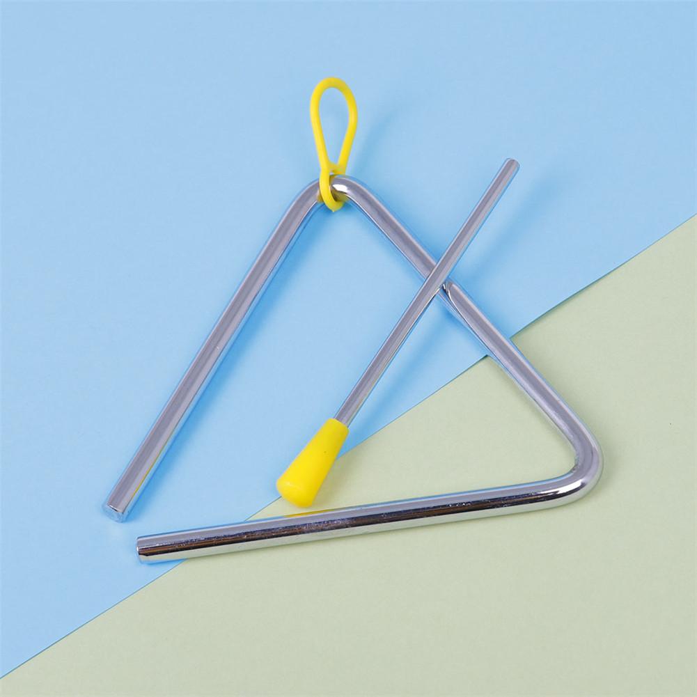 10 Pcs/set Musical Instruments Set 6 Inch Red Hand Tambourine + Double Rain Sound + Yellow Sand Egg