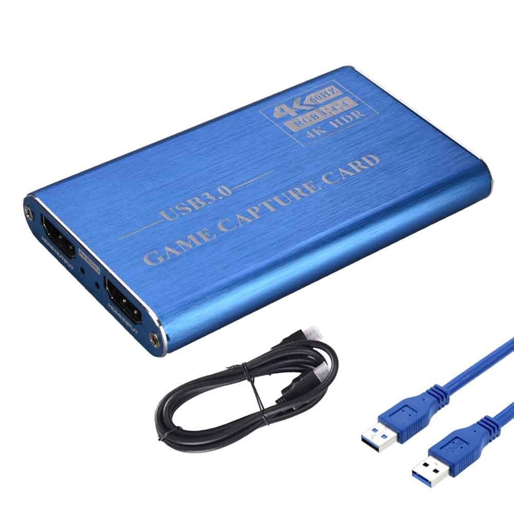 4K Hdmi Game Video Capture Card USB3.0 1080P Grabber Dongle Hdmi Capture Card Voor Obs Vastleggen Game Game capture Card Live