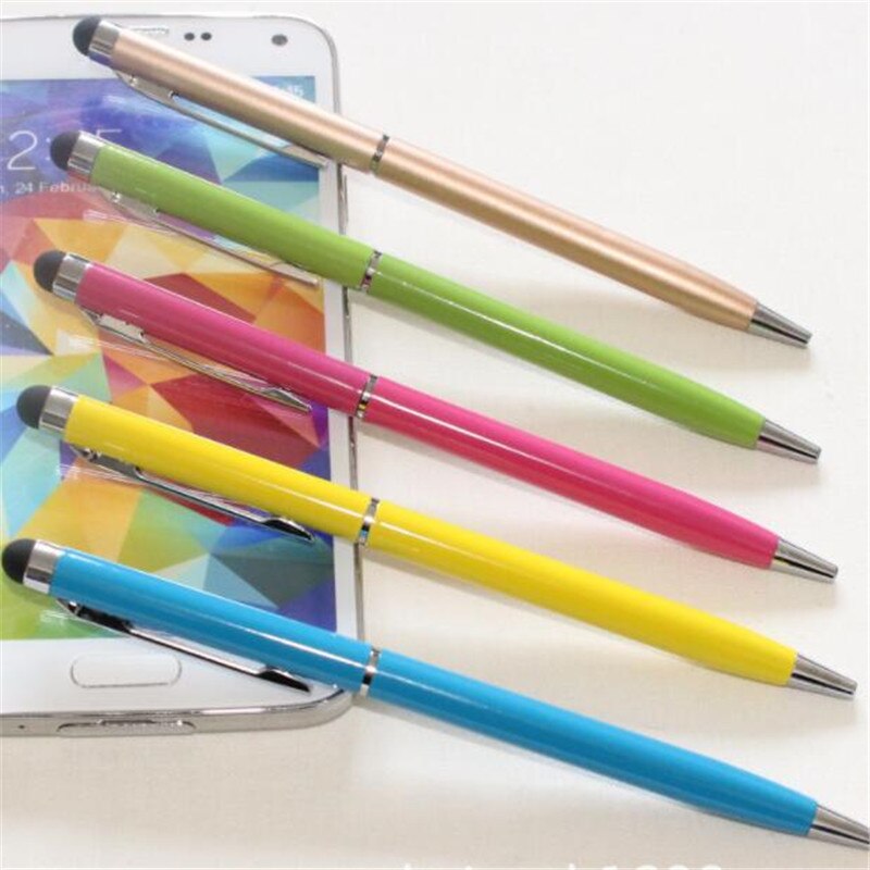 UVR 2 In 1 Mutilfuction Fine Point Thin Tip Touch Screen Pen Capacitive Stylus Pen For iPad iPhone All Mobile Phones Tablet