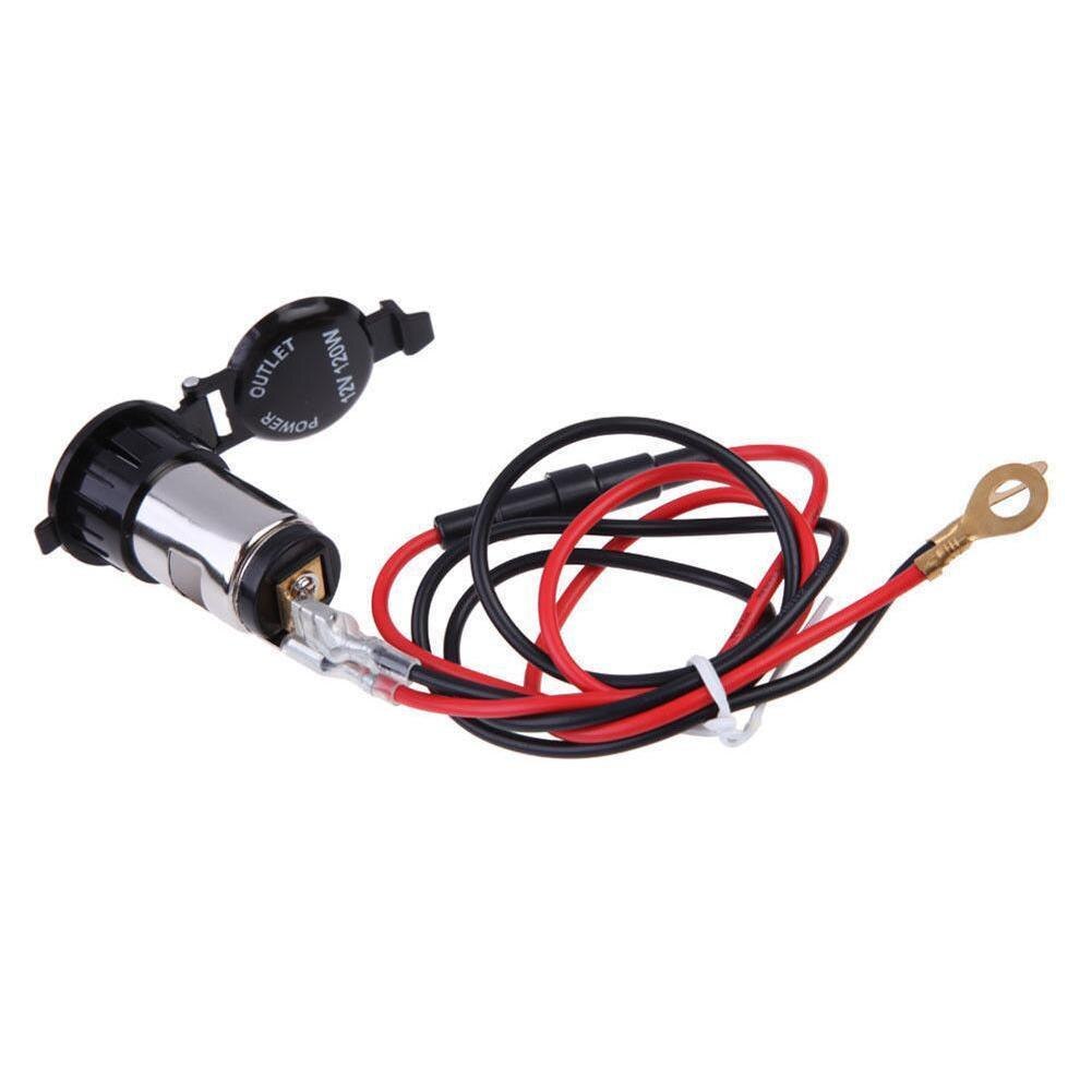 12V Auto Boot Tractor Sigarettenaansteker Stopcontact Socket Plug Type Vrouwelijke Power Gps Metalen Outlet Sigarettenaansteker Auto se N7W4: Default Title