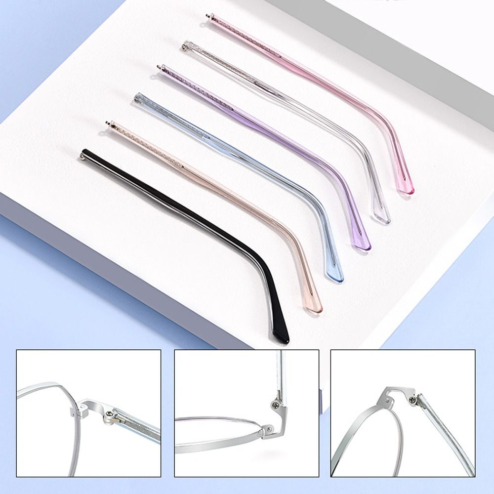 Outils de réparation de lunettes en métal, coussinets antarctiques, crochet d'oreille, remplacement de jambe de lunettes, remplacement de branches de lunettes de soleil
