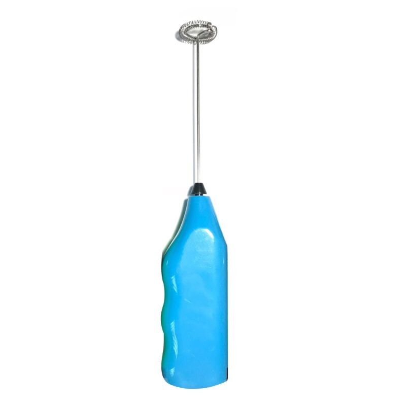 Houvast Multifunctionele Elektrische Eierklopper Draaibare Ei Garde Melkopschuimer Mixer Eiklopper Keuken Koken Tool Gardes U1JE: Blauw