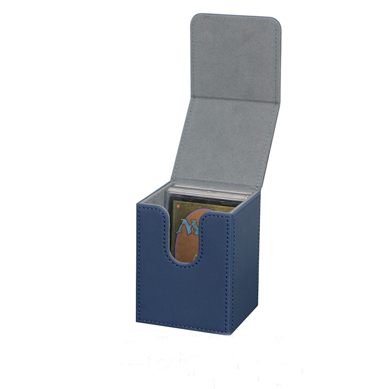 Caja de baraja de cartas coleccionables duradera para organización de almacenamiento TCG OCG Estuche de transporte de tarjetas MTG de coche de juego coleccionable con capacidad para más de 80 o 100 tarjetas
