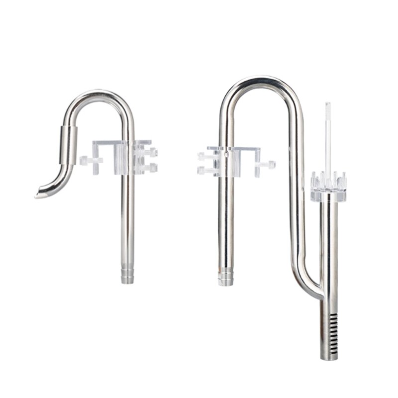 Aquarium Fish Tank Filter Inflow Outflow Lily Pipe Oil Film Remover Skimmer Set