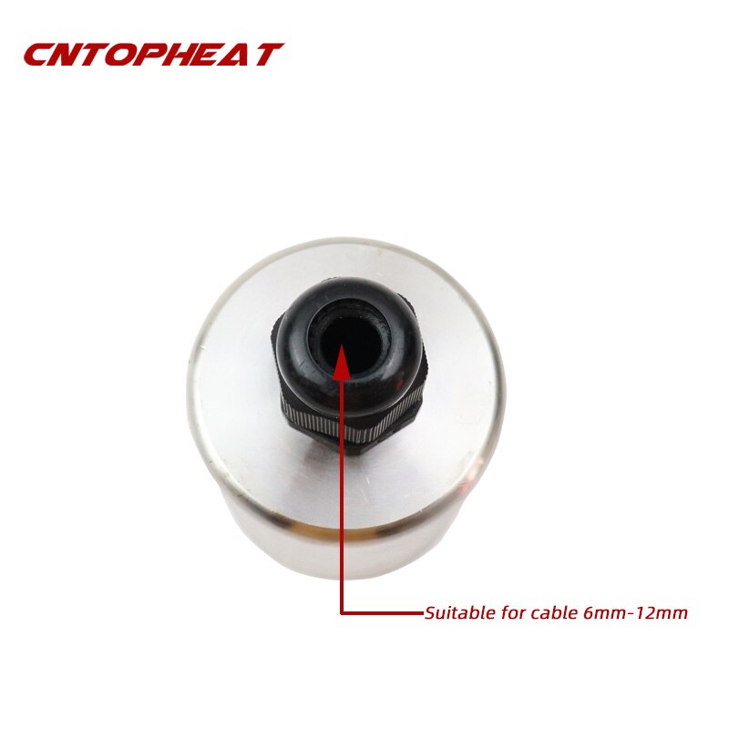 Cap/Cover for Heating Element DN40 Immersion Water Heater: Cover x Plastic M20