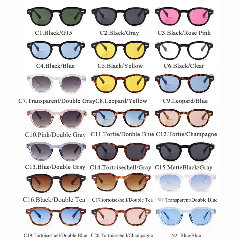 Farbverlauf Blau Kleine Runde Sonnenbrille für Frauen Männer Jahrgang Schildkröte Quadrat Sonnenbrille Lunettes De Soleil