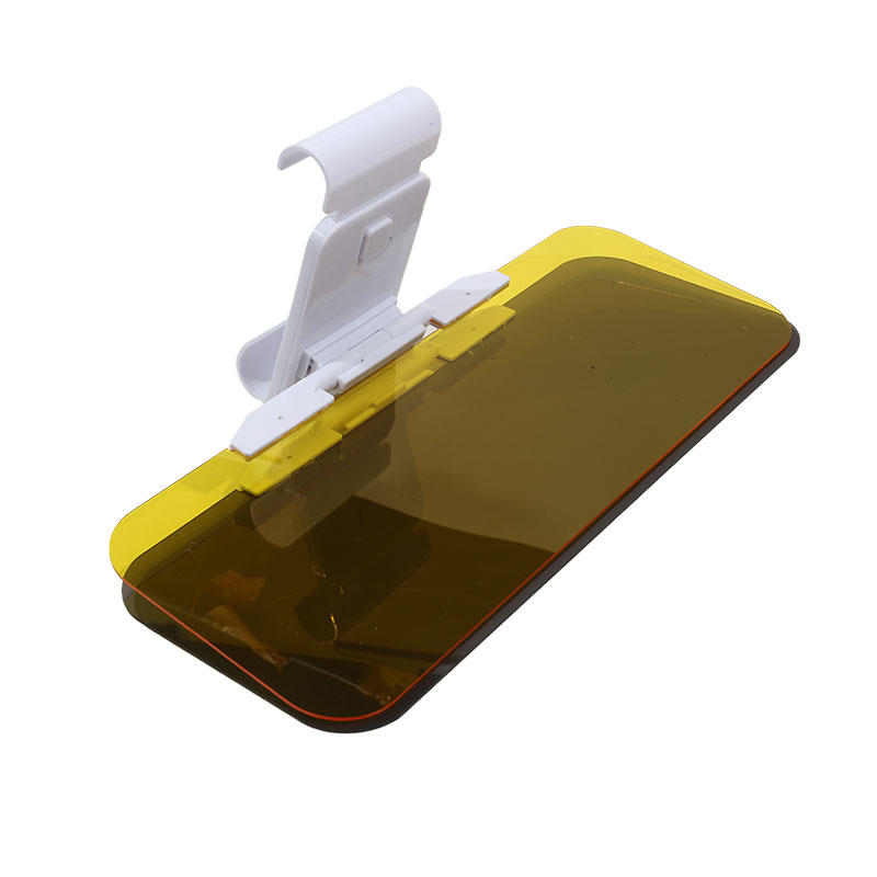 Car Sun Visor Goggle Clip-on Anti-UV Anti-Dazzle Sun Visor Clip-on Extender Rotatable Vision Safety Driving At Night Accessories: Default Title