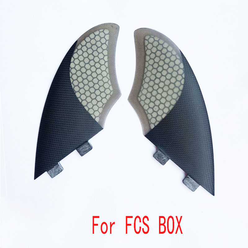 Kielflosse fcs twin-fin-set surfen carbonfaser surfbrettflossen  fk 2 stück pro set carbon fiberglas, waben-surfbrett