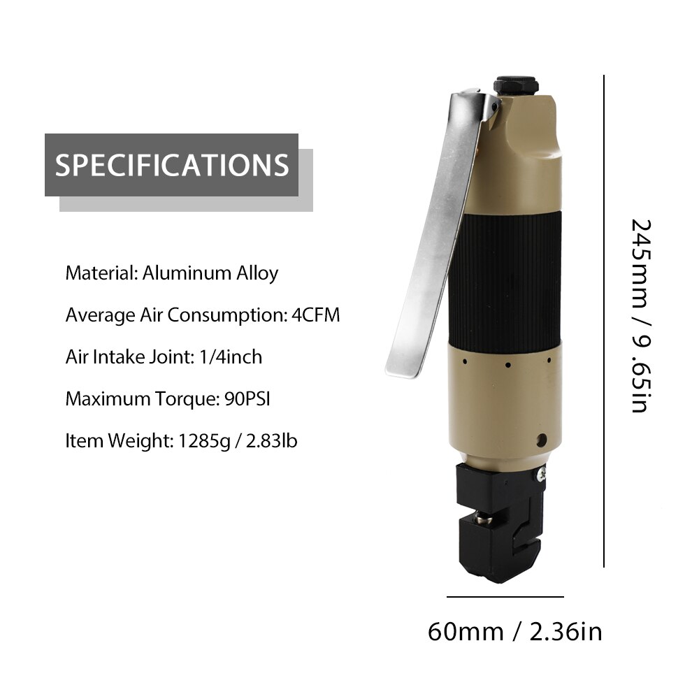 SY-8130 en alliage d'aluminium trou-poinçonneuse pneumatique Air poinçon métal double usage poinçonnage plieuse