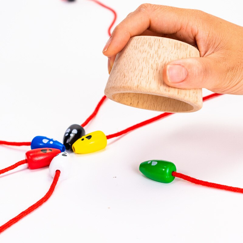 Schreibtisch-Spiel Holz Maus Fang Spiel Kreative freundlicher Interaktive Holz Katze Fangen Maus Spielzeug Für freundlicher Spielzeug