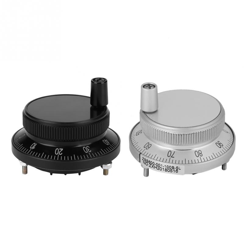 5V 60Mm Hand Wheel Pulsgever Mill Router Handmatige Controle Voor Cnc Systeem Hand Manual Pulsgenerator