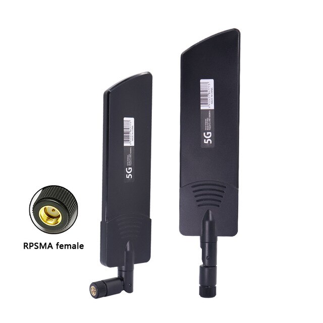 Wide Range 600~6000Mhz Flexible Fold Wireless Router 2G 3G GSM GPRS 4G 5G Hign Gain 40dBi LTE Signal Booster WIFI Antenna 1PCS