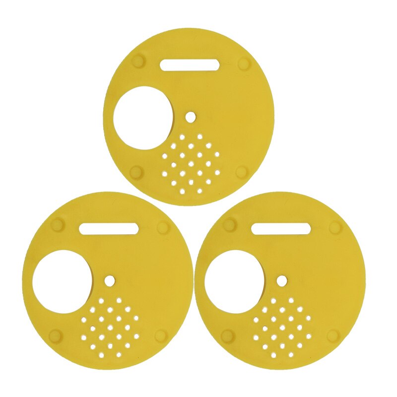 20 Pcs Bijenkorf Doos Entree Gate Plastic Geel Ronde Bijenkorf Nest Deur Vents Bijenteelt Gereedschappen Bijenteelt Apparatuur Levert