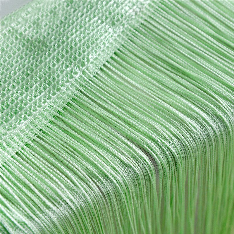 1x2M String Curtain Panels Home Glitter Window Curtains Thread Curtain Tassel Bead Curtain Door Sheer Panel Curtains Bedroom: 14