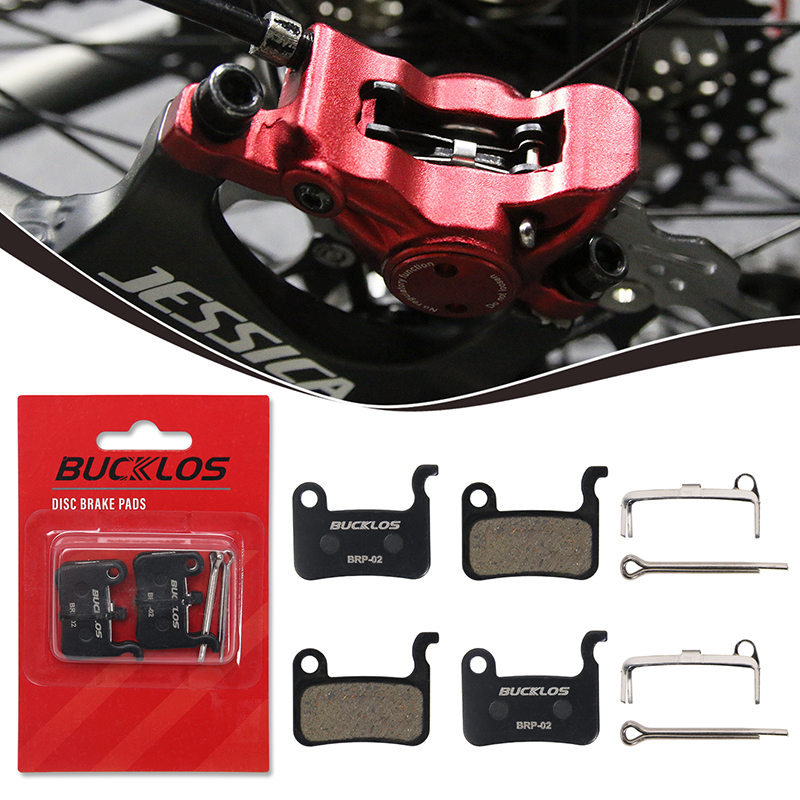 BUCKLOS Fahrradbremsbeläge für SHIMANO A01S M07 M535 MTB hydraulische Scheibenbremsbeläge Rennrad Scheibenbremsbeläge MTB BMX Fahrradteile