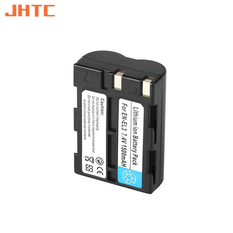 Nei -el3 en-el3a enel 3 el3a kamera batteri 1500 mah til nikon  d100 d70 antrekk  d70s sett  d50 sett  d100 d70 v1 d11 dslr bateria