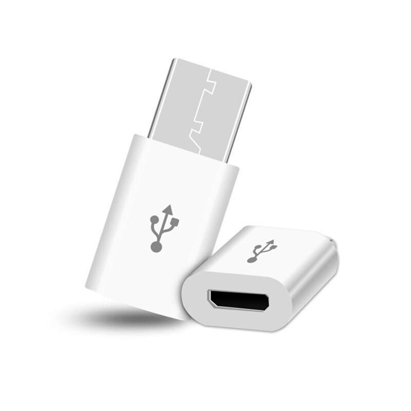 5 sztuk rodzaj USB C robić mikro ładowania adapter konwertera wspólne dla inteligentny produkt, typu C na mikro USB