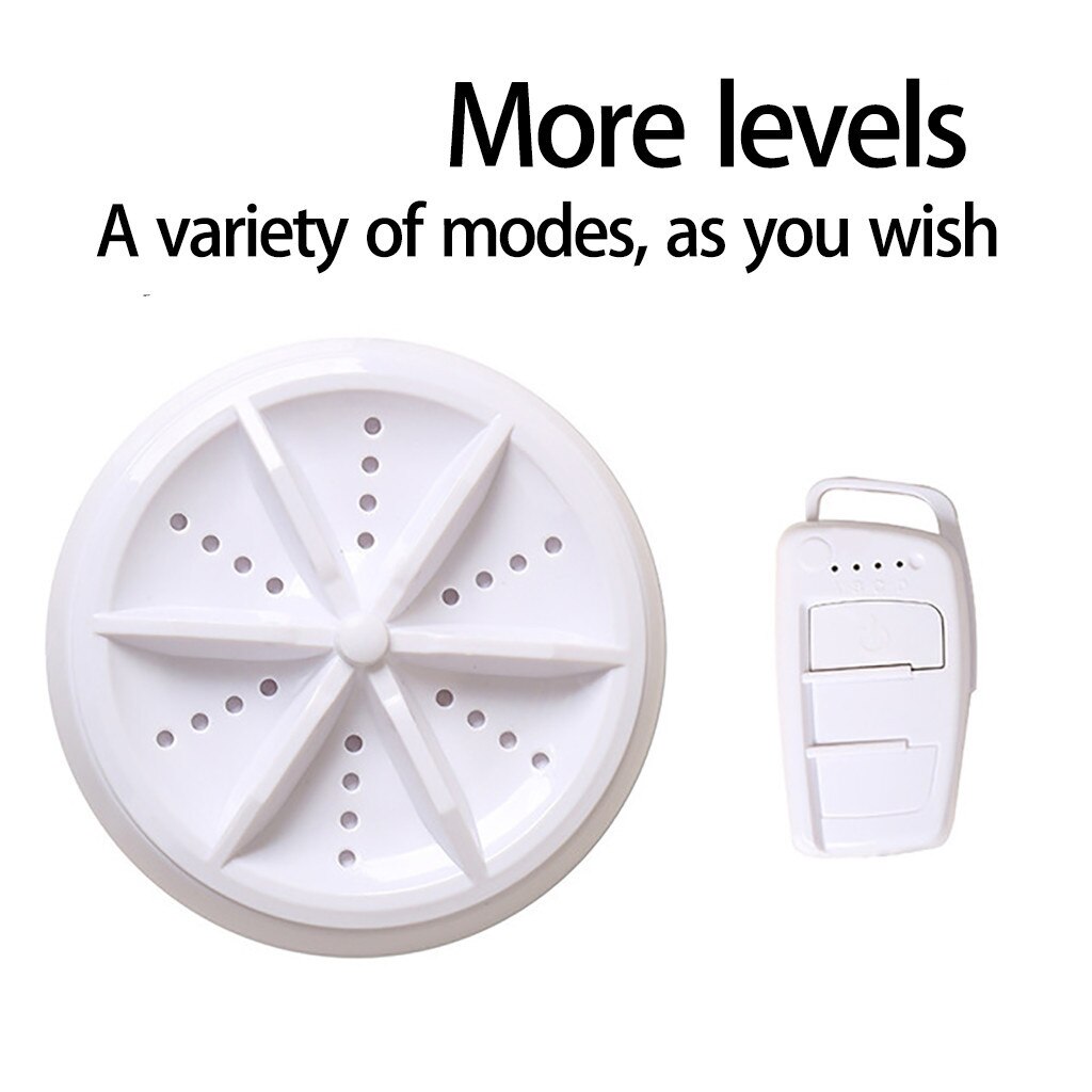 Laundry Portable Mini Turbo Washing Machine With Foldable USB Powered Laundry Washer Folding Laundry Tub Washing Machine