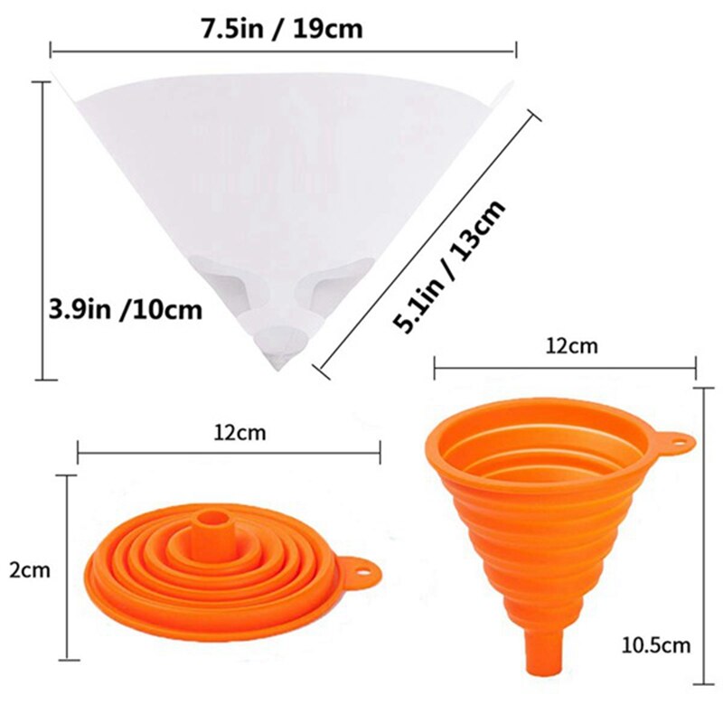 201PCS Car Paint Paper Paint Filter Industrial Paint Filter Cone Sn Filter Funnel Tool