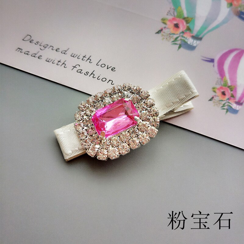1 pezzi Lytwtw&#39;s Baby Girl accessorio per capelli Clip per neonato copricapo principessa regalo carino Lovely Children strass Crystal Hairpin: C