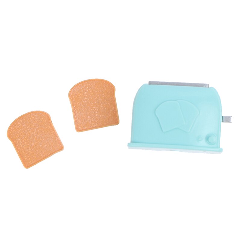 Simulación de casa de muñecas, Mini tostadora en miniatura, modelo de juguete, decoración de escena de cocina