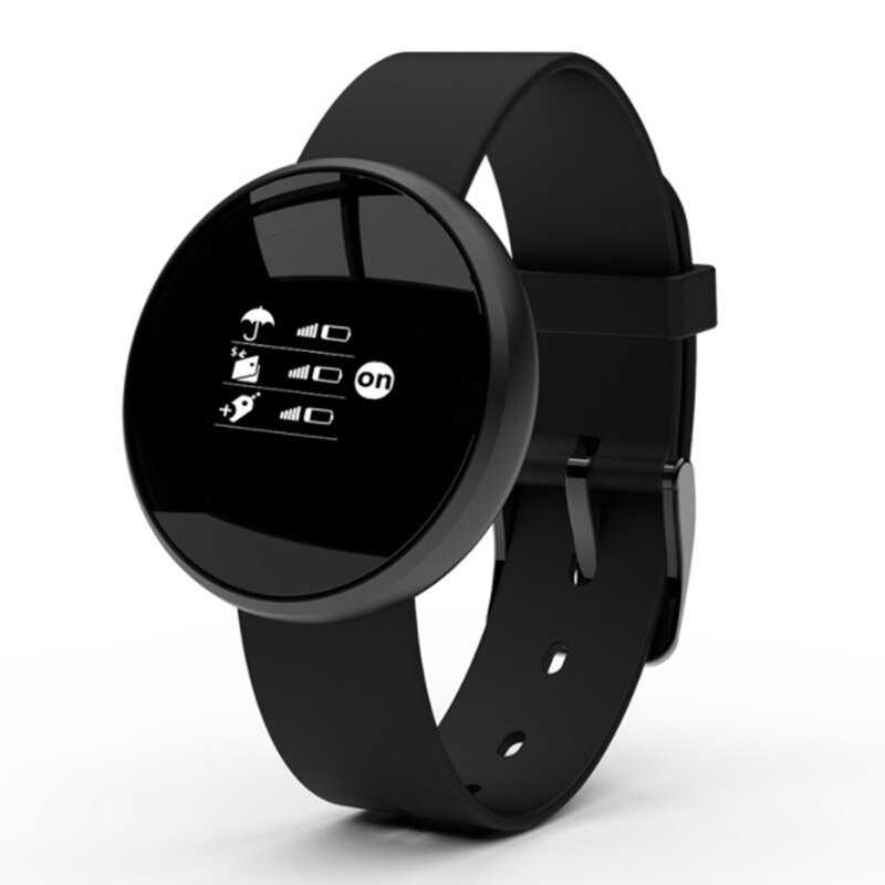 SKMEI B16 Smartwatch - Women's, Call Reminder, Sleep Tracker, Fitness Tracker, Round Display: Black