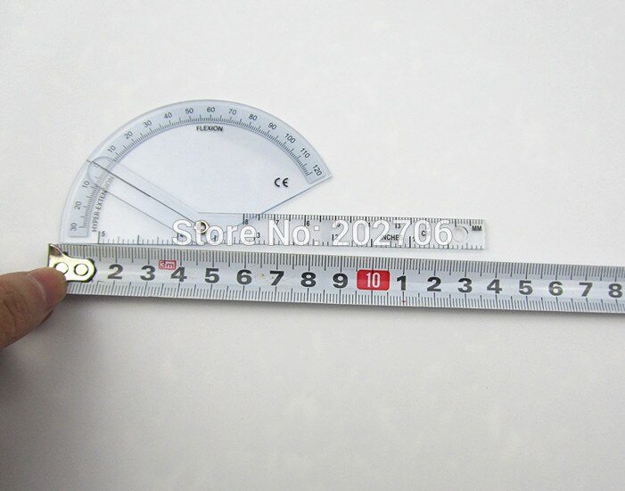 Finger goniometer finger ruler finger measure medial ruler, 10pcs/lot