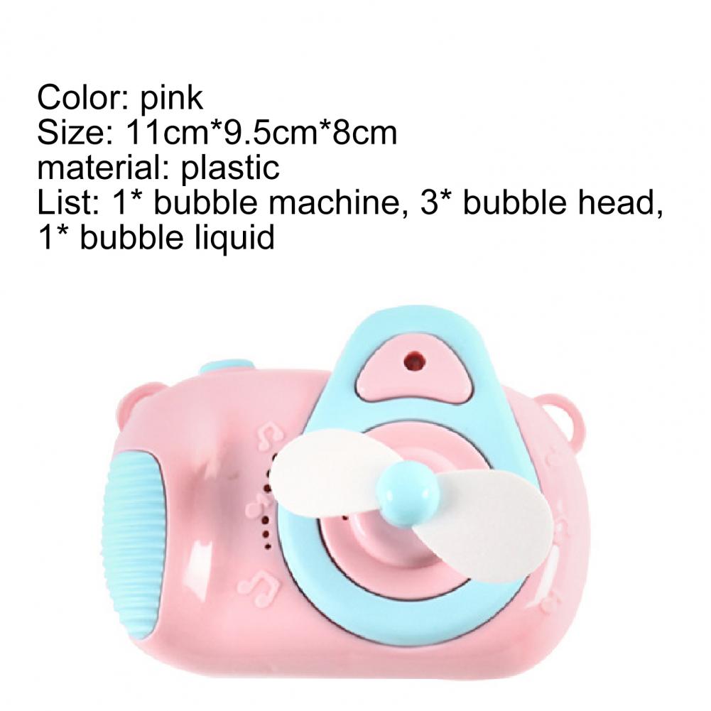 Kid Muziek Licht Elektrische Bubble Machine Speelgoed Heldere Kleur Bedienen Plastic Indoor Outdoor Bubble Speelgoed Voor Peuters