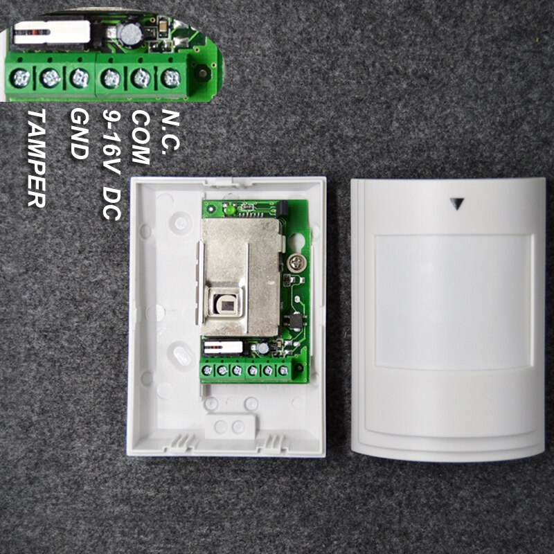 Wired Pir Motion Sensor, Wired RFI EMI ESD Lightning Protection, PCB easy Lock, For Alarm System,