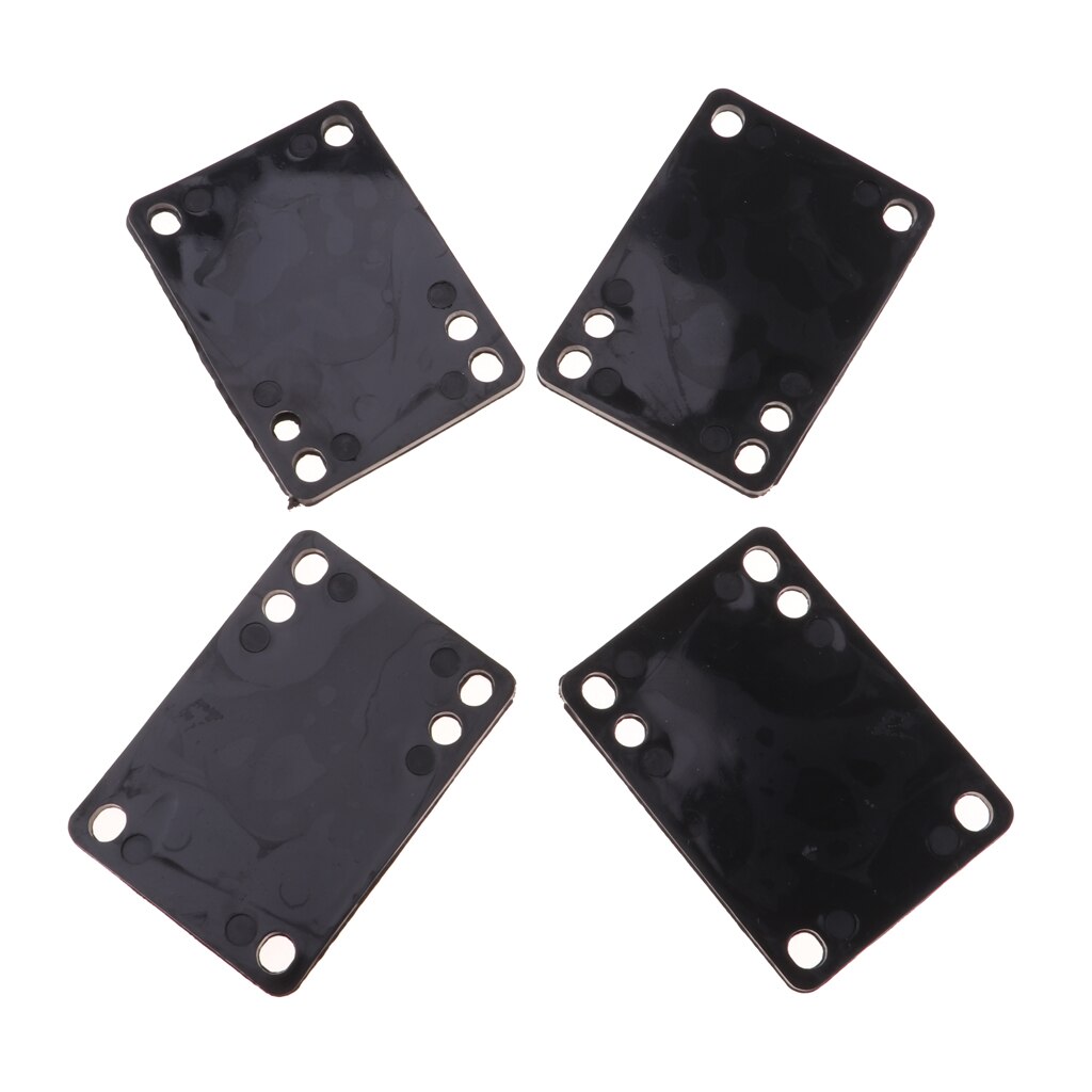 4PCS/Set 3mm Skateboard Riser Pads Shockpads Good Replacement for Longboard Skateboarding Hardware Accessory