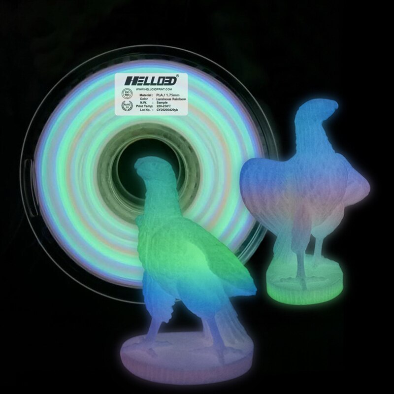 Filament Pla 3D lueur lumineuse dans la nuit impri – Grandado