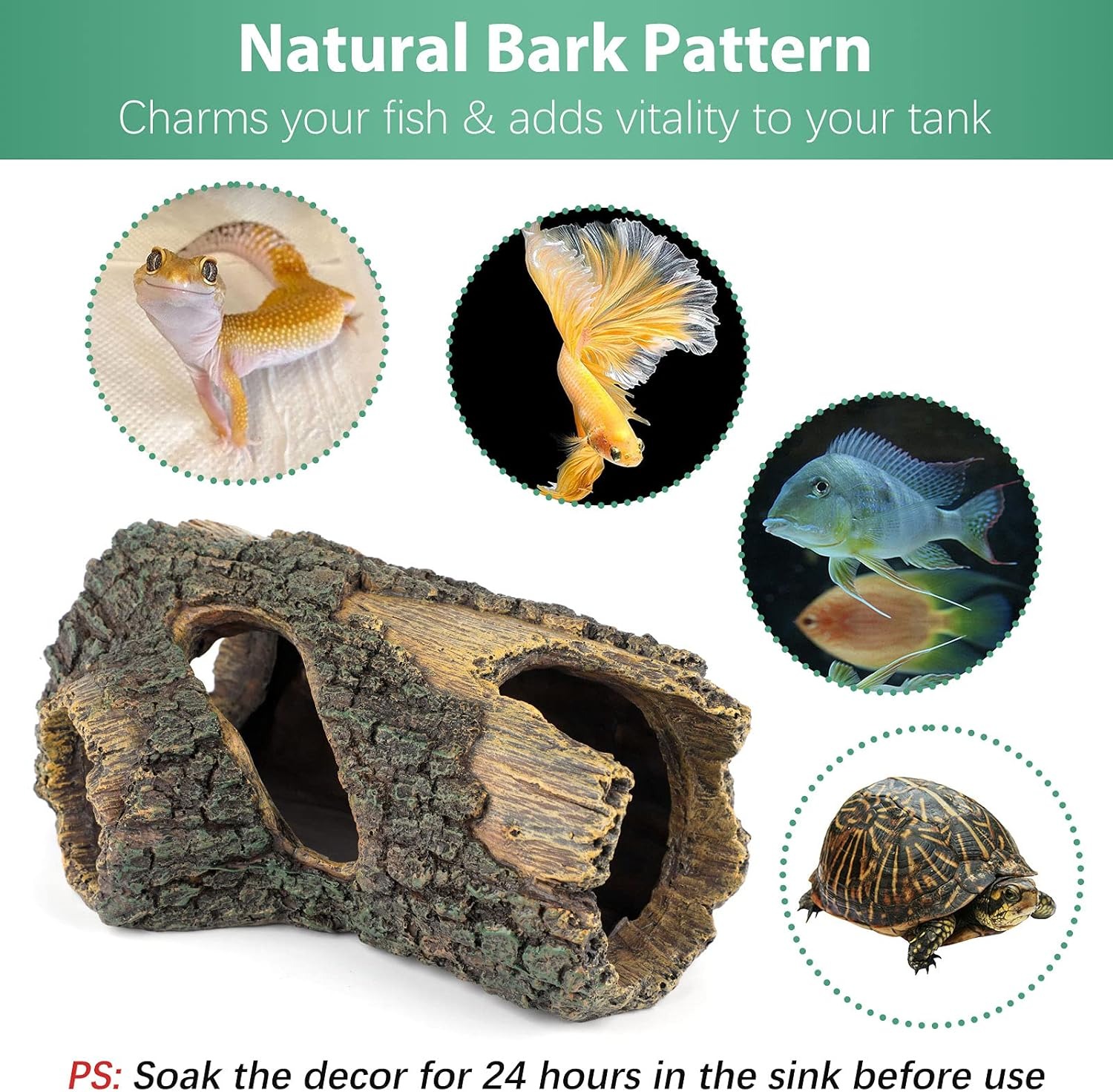 Hars Reptiel Verbergen Grot Terrarium Decoratie Hagedissen Slang Schildpad Onderdak Verbergen Rest Grot Reptielen Doos Aquarium Landschap Decor