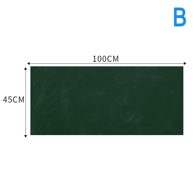45*100cm itseliimautuvaa irrotettavaa kuivapaperia liitutaulu liitutaulu valkoinen taulu tussi graffiti seinätarra lasten maalaukseen: Vaihtoehto 2