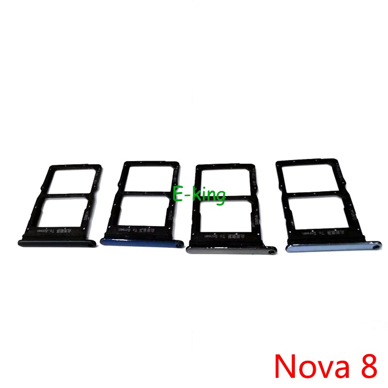 For Huawei Nova 7 8 Sim Card Slot Tray Holder Sim Card Reader Socket