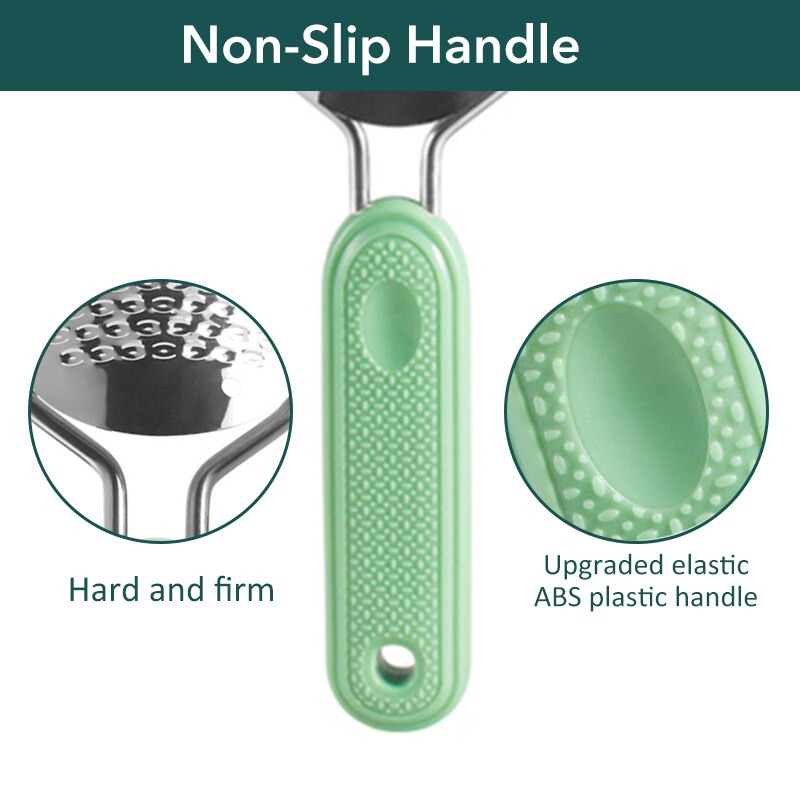 Ponceuse professionnelle pour les pieds, outil de pédicure, en acier inoxydable, enlève les callosités et les peaux mortes, râpe remplaçable, coupe exfoliante
