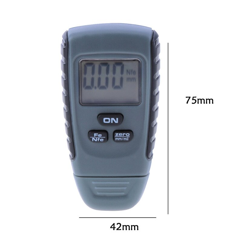 GM100 1.2‑225 mm Ultrasonic Thickness Gauge Tester, Steel Digital