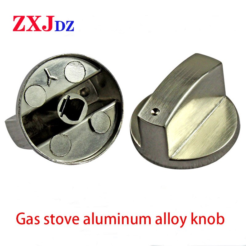 2 pcs 8mm universal gas stove gas stove ignition switch zinc alloy button metal knob stove accessories right 45 degrees