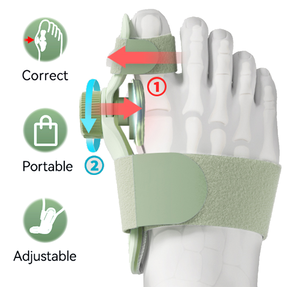 Bunion Corrector Bunion Stijltang Stress Relief Grote Teen Stijltang Hallux Valgus Orthese Corrector voor Grote Teen Correctie