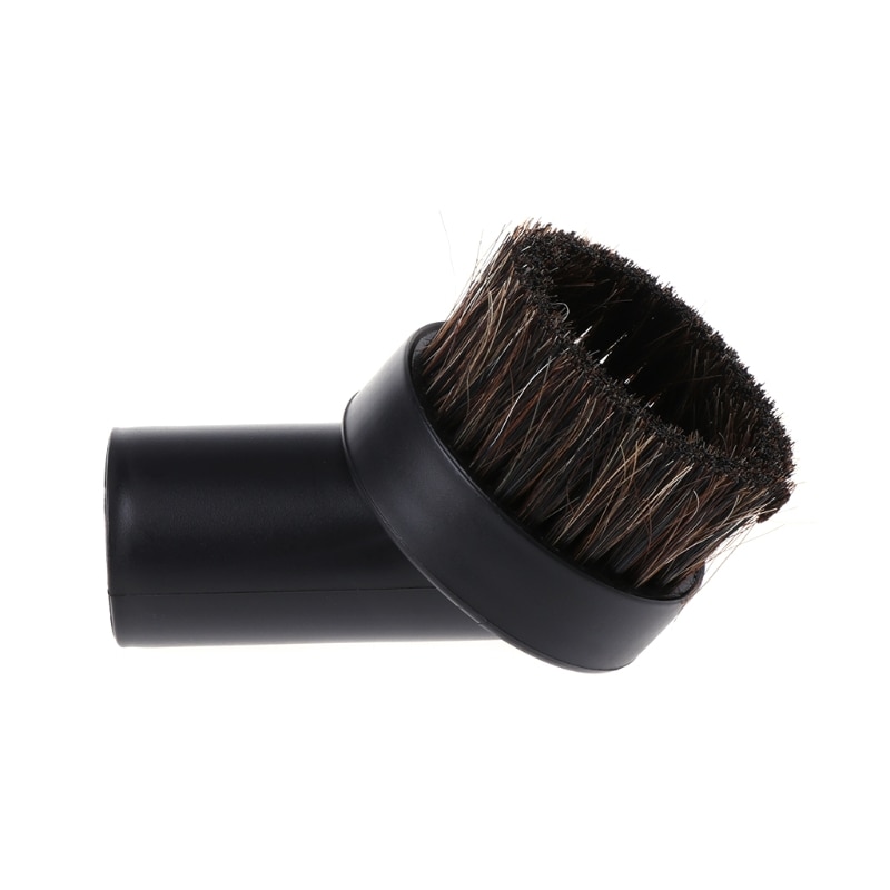 32mm Mixed Horse Hair Round Cleaning Brush Head Vacuum Cleaner Accessories Tool