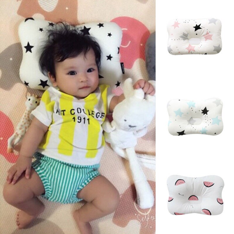 Toddler Baby Infant Newborn Sleep Positioner Support Pillow Cushion Prevent Flat Head Baby Pillow