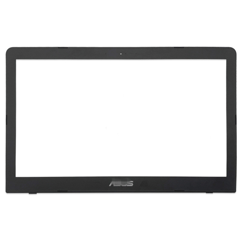Coque pour ASUS N580, N580G, N580V, X580, X580V, N580VD, X580VE, X580VD, avec cadre avant, repose-paume, Base supérieure/inférieure: Front Bezel Black
