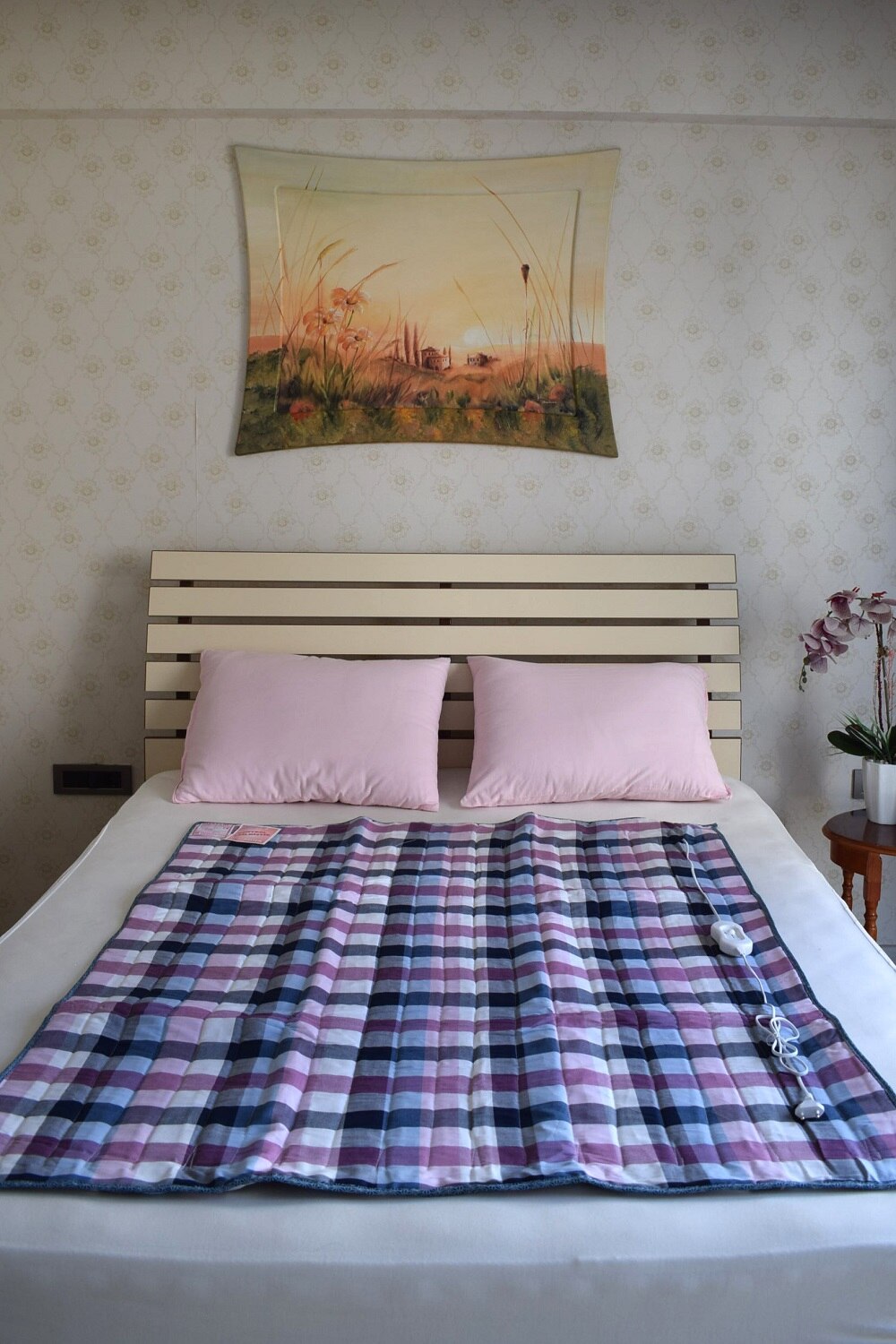 Couverture électrique 3 tailles différentes (tissu en coton